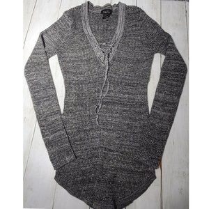 Rue 21 Lace Front Sweater sz XL